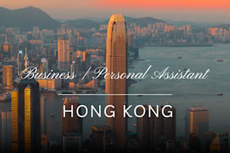 be your business or personal virtual assistant in hongkong