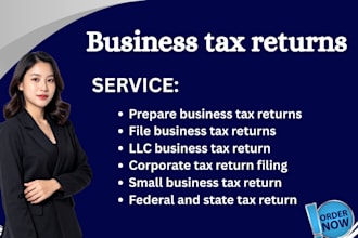 prepare federal and state tax returns professionally