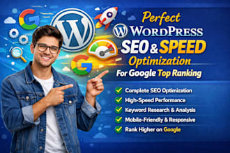 do perfect wordpress seo and speed optimization for google top ranking