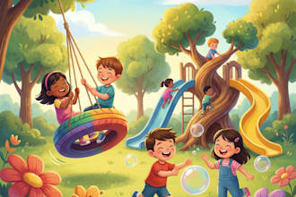illustrate children story book illustration and kids book