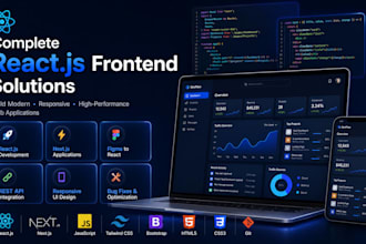 build react js frontend with nextjs and tailwind CSS