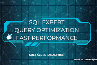 write and optimize sql queries and data solutions