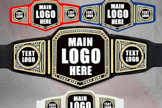 make unique custom customized championship logo