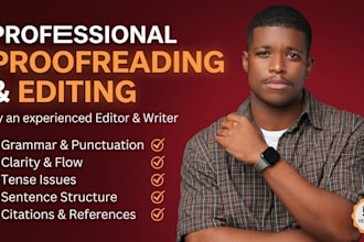 proofread and edit apa and mla papers in 6 hours