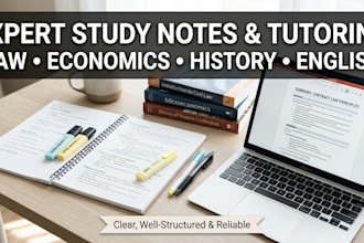 create notes, summaries, articles and assignments