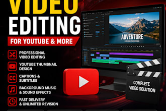 edit videos and make thumbnails