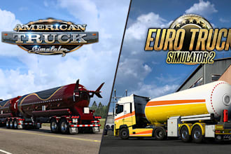 create custom mods, trucks, trailers, maps and skins for ets2 ats fs22 beamng
