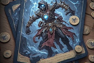 custom mtg tokens, epic illustrations for your deck