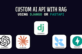 build a professional rag ai with django or fastapi