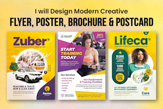 design flyer, business flyer, and brochure