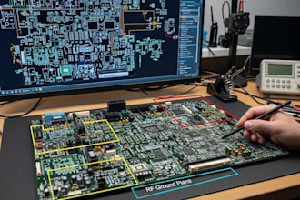 design high speed multilayer pcb, rf pcb layout and schematic for your project