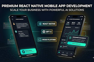 build ai powered react native expo mobile app with llm features