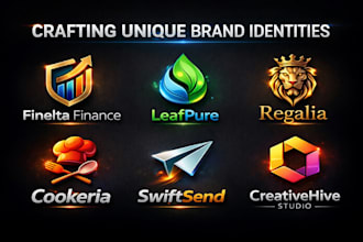 design  business logo of modern style professionally