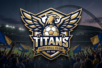 design a professional and unique football club logo