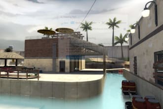 develop a custom roblox game with scripting and map design