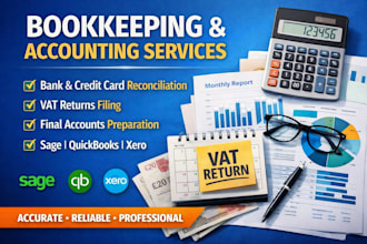 do bookkeeping in sage, xero, quickbooks