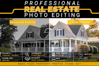 professionally retouch and correct your real estate photos for top result hdr