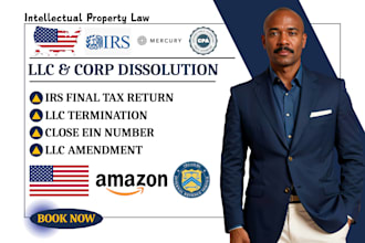 dissolve US llc or corporation with the state and close ein