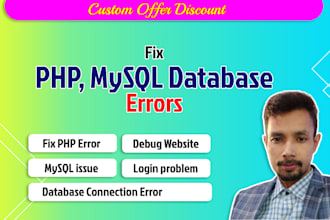 fix all PHP and pdo mysql error fast