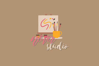 design modern minimalist canva logo for your brand