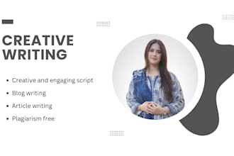 write engaging blog posts, articles, and creative scripts