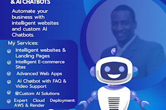 build ai websites and custom chatbots