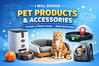 design eyecatching and profitable pet products and accessories