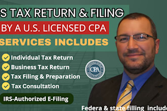 prepare and file late US tax returns, back taxes, irs compliance help