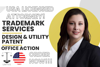do trademark search, registration and patent application filing