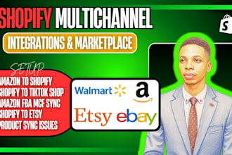 connect amazon fba mcf to shopify and fix sku mapping and sync issues