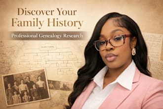 conduct professional genealogy research to uncover your family history
