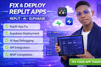 fix replit web replit ai replit app, supabase deployment, replit integration