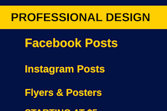 design canva posts flyers and posters