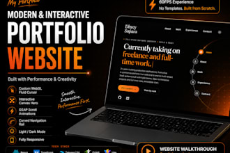build fast responsive landing page for startup or business