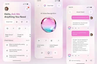 develop custom ai voice chat app, ai chat app, ai chatbot development
