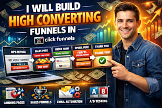build high converting funnels in clickfunnels