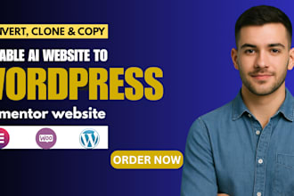 convert lovable ai design into a high converting wordpress website