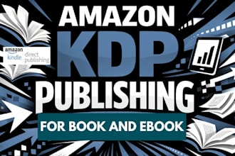 upload your book on amazon and ingramspark professionally