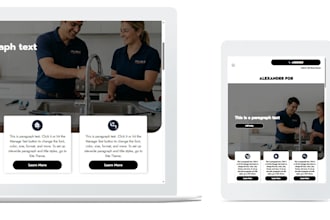 create a duda website design