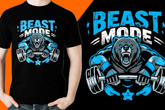 custom gym workout t shirt for you