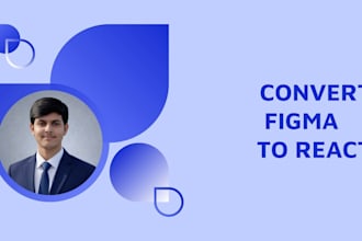 convert figma to react with vite using tailwind css
