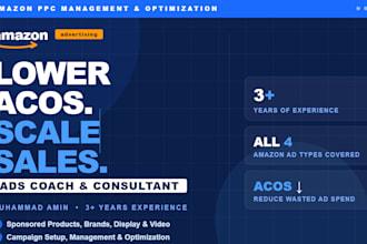 be your amazon ads coach and amazon PPC optimization expert