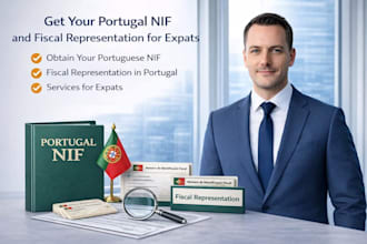 get your portugal nif and fiscal representation for expats