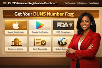 get your d u n s number fast for apple, google, fda and us business