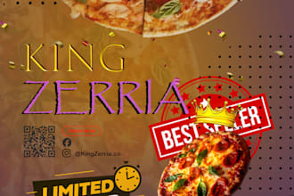 design you a brand promotional poster ad for cheap