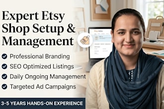 set up and manage your etsy shop for success