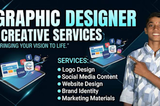 design a modern youtube thumbnail and banner