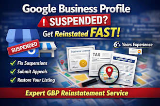 reinstate your suspended google business profile gmb and fix gbp issues fast