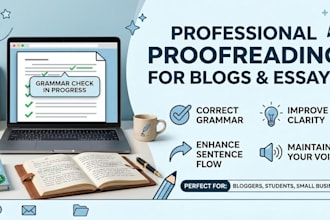 proofread your blog post or essay for grammar and clarity