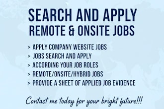 search and apply online jobs, remote jobs, jobs applications
